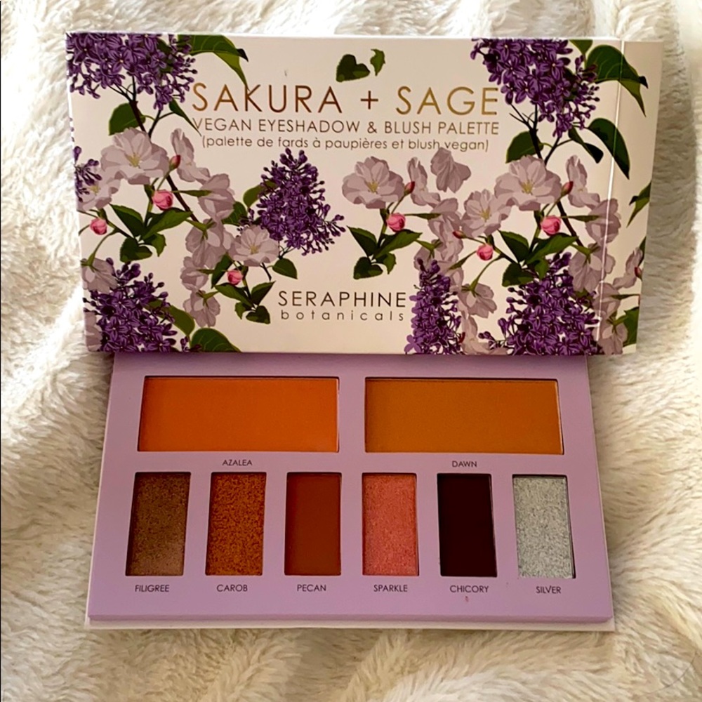 Sakura + sage palette